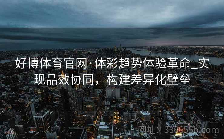 好博体育官网·体彩趋势体验革命_实现品效协同，构建差异化壁垒