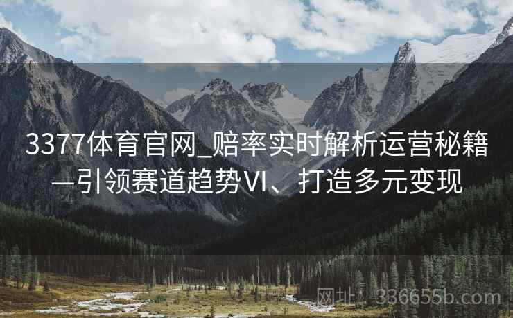 3377体育官网_赔率实时解析运营秘籍—引领赛道趋势Ⅵ、打造多元变现